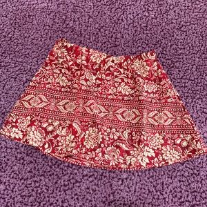 Floral Swim Skirt/Cover Up